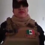 Integrante de la Fuerza Civil bien cogida