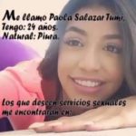 Paola Salazar Tumi peruana prepago