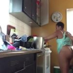 Haitiana follando con su hijastro