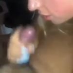 Italian Diana Di Meo sucking cock